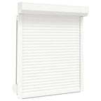 Vidaxl rolluik 100x130 cm aluminium wit