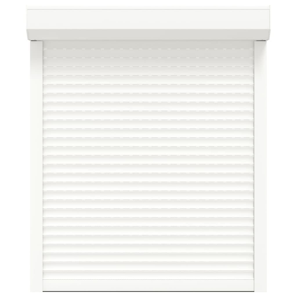 Vidaxl rolluik 100x130 cm aluminium wit
