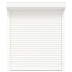 Vidaxl rolluik 100x130 cm aluminium wit