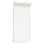 Vidaxl rolluik 100x210 cm aluminium wit