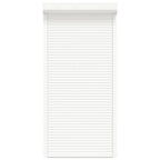 Vidaxl rolluik 100x210 cm aluminium wit
