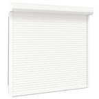 Vidaxl rolluik 160x150 cm aluminium wit
