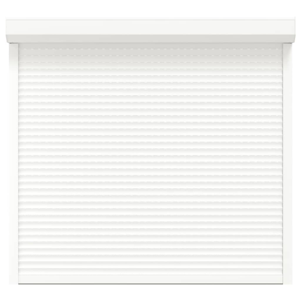 Vidaxl rolluik 160x150 cm aluminium wit