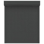 Vidaxl rolluik 100x120 cm aluminium antracietkleurig