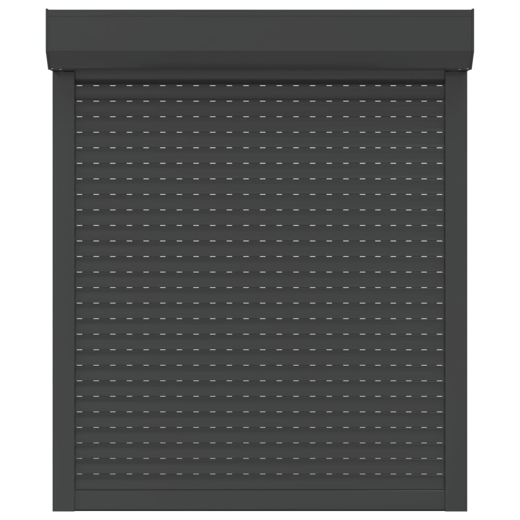 Vidaxl rolluik 100x120 cm aluminium antracietkleurig