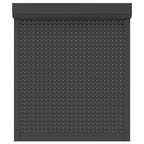Vidaxl rolluik 110x130 cm aluminium antracietkleurig