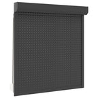 Vidaxl rolluik 130x140 cm aluminium antracietkleurig