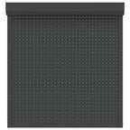 Vidaxl rolluik 130x140 cm aluminium antracietkleurig