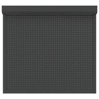 Vidaxl rolluik 160x150 cm aluminium antracietkleurig