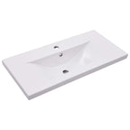 Vidaxl inbouwwastafel 81x39,5x18,5 cm keramiek wit