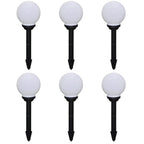 VidaXL Tuinpadlampen 6 st met grondpin LED 20 cm