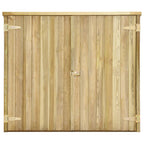 VidaXL Tuinschuur 135x60x123 cm geïmpregneerd grenenhout