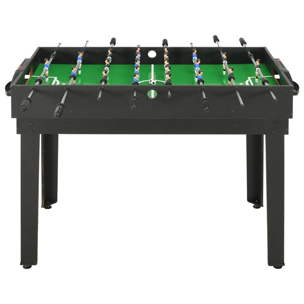Vidaxl multispeeltafel 15-in-1 121x61x82 cm zwart