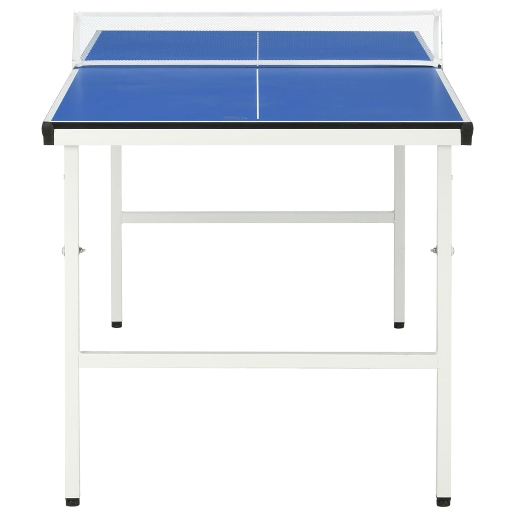 Vidaxl tafeltennistafel 152x76x66 cm met net 152x76x66 cm blauw