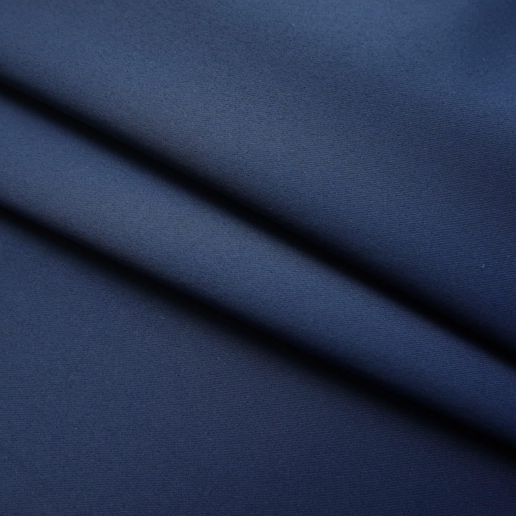 Vidaxl gordijnen verduisterend met haken 2 st 140x175 cm blauw