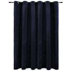 Vidaxl gordijn verduisterend met ringen 290x245 cm fluweel zwart