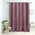 Vidaxl gordijn verduisterend met ringen 290x245 cm fluweel antiekroze