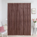 Vidaxl gordijn verduisterend met haken 290x245 cm fluweel antiekroze