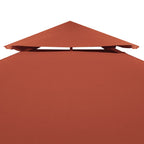 Vidaxl prieeldak 2-laags 310 g m² 4x3 m terracottakleurig