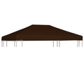 Vidaxl prieeldak 310 g m² 3x4 m bruin