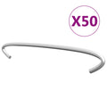 Vidaxl gabionhaken 50 st 15 cm gegalvaniseerd staal