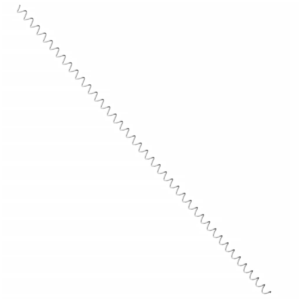Vidaxl gabionspiralen 24 st 100 cm gegalvaniseerd staal
