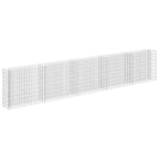 VidaXL Gabion plantenbak verhoogd 450x30x90 cm gegalvaniseerd staal