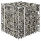 Vidaxl gabion plantenbak verhoogd kubus 40x40x40 cm staaldraad