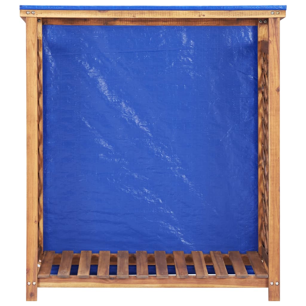 Vidaxl haardhoutopslag 105x38x115 cm massief acaciahout