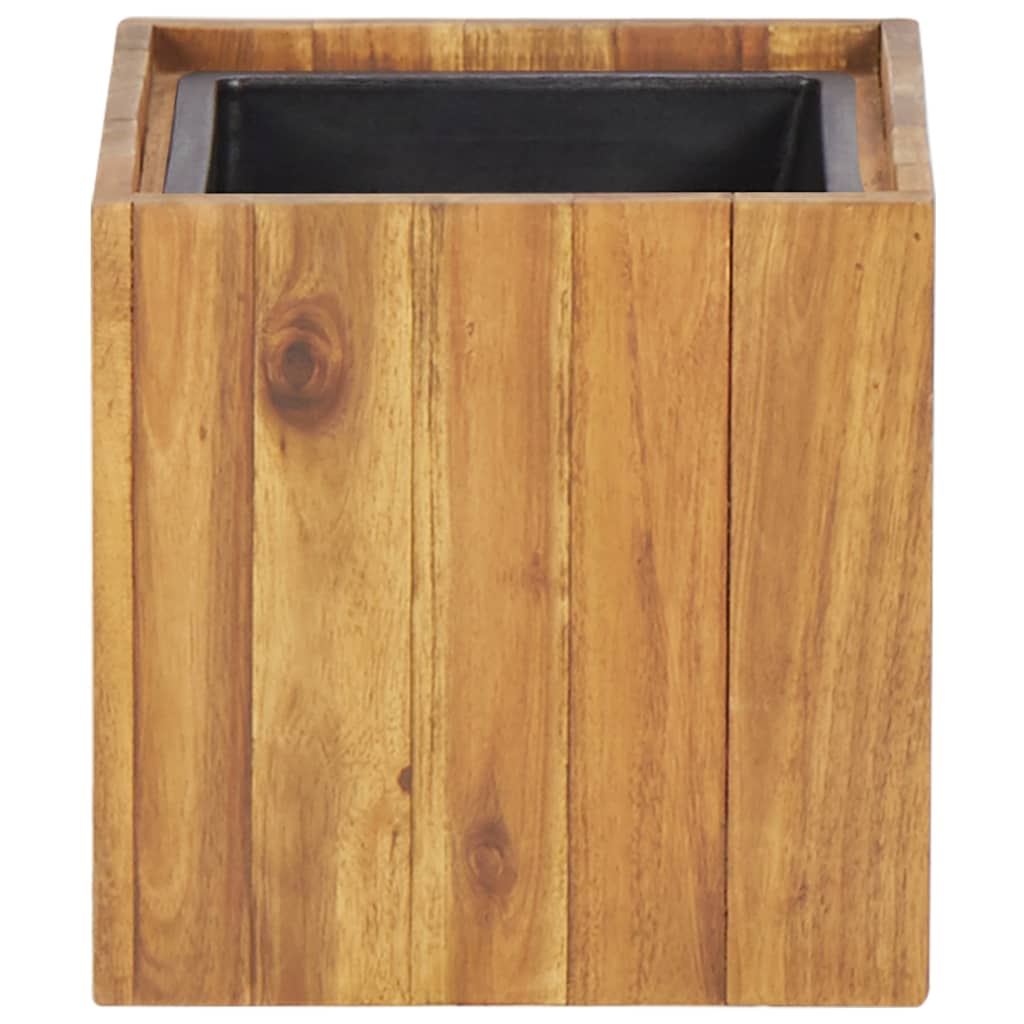 VidaXL Plantenbak verhoogd 24,5x24,5x25 cm massief acaciahout