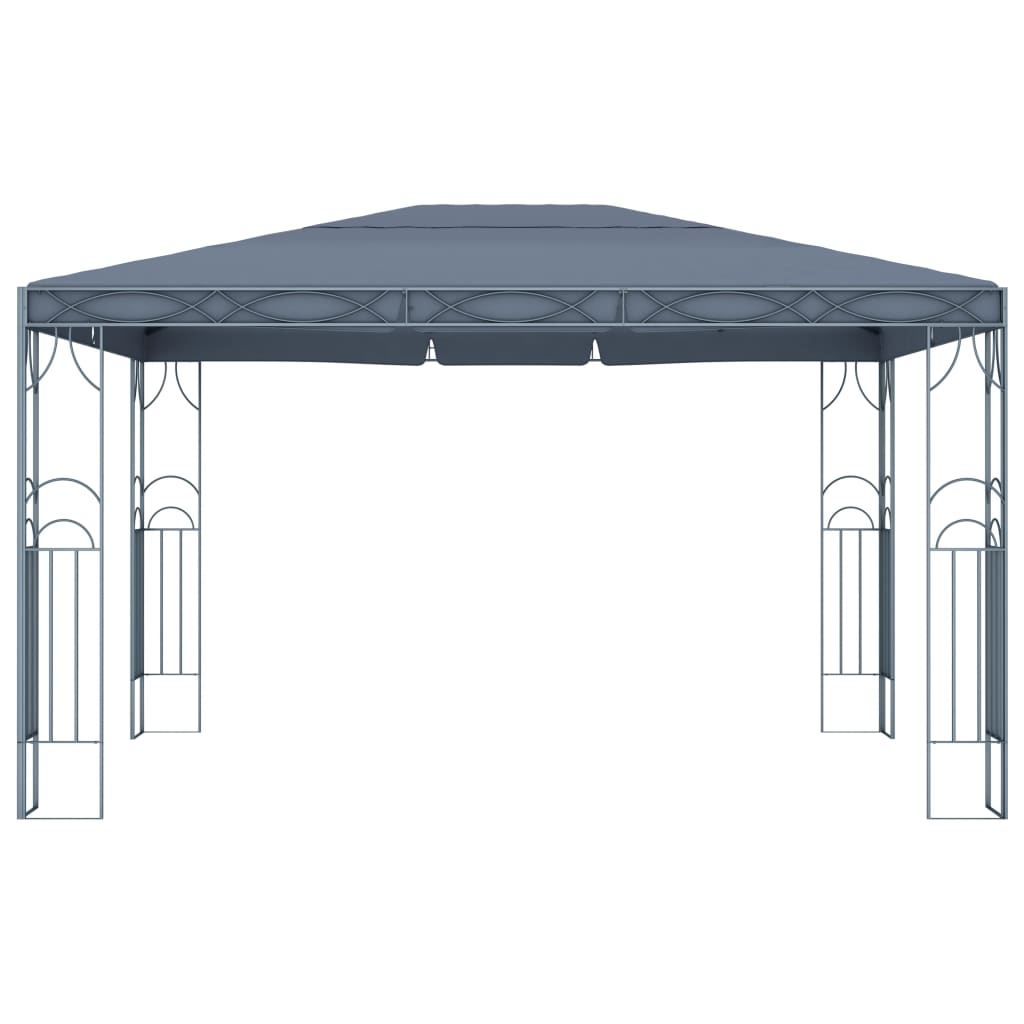 VidaXL Prieel 400x300 cm antraciet