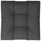 Vidaxl palletkussen 80x80x12 cm stof zwart