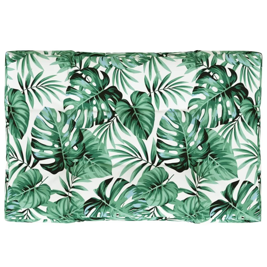 Vidaxl palletkussen 120x80x12 cm stof groen