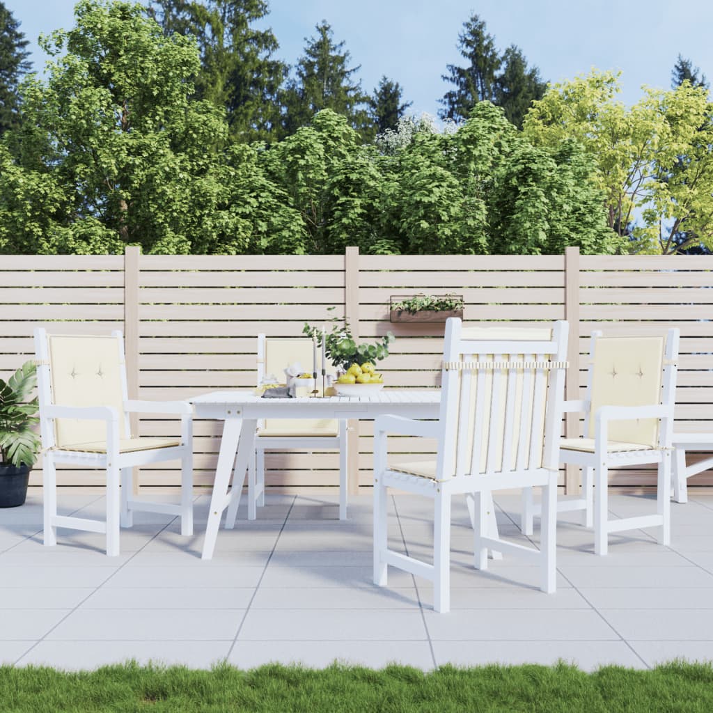 Vidaxl tuinstoelkussen lage rug 4 st 100x50x2 cm oxford stof antraciet