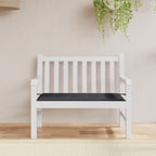 Vidaxl tuinbankkussen 100x50x4 cm oxford stof zwart