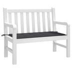 Vidaxl tuinbankkussen 120x50x4 cm oxford stof zwart