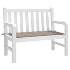 Vidaxl tuinbankkussen 100x50x4 cm oxford stof taupe