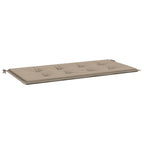 Vidaxl tuinbankkussen 120x50x4 cm oxford stof taupe