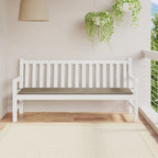 Vidaxl tuinbankkussen 180x50x4 cm oxford stof taupe