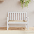 Vidaxl tuinbankkussen 100x50x4 cm oxford stof beige