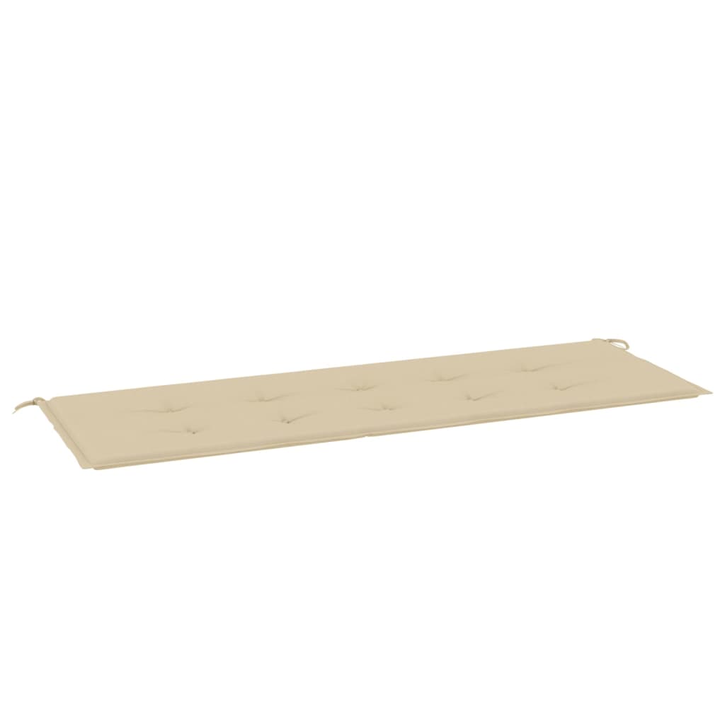 Vidaxl tuinbankkussen 150x50x2 cm oxford stof beige