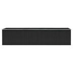 VidaXL Tuinschuur 257x779x181 cm gegalvaniseerd staal antracietkleurig