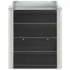 Vidaxl plantenbak verhoogd 240x40x45 cm gegalvaniseerd staal antraciet