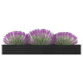 Vidaxl plantenbak verhoogd 320x40x45 cm gegalvaniseerd staal antraciet