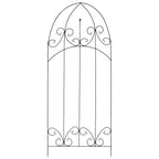 Vidaxl plantenklimrekken 3 st 40x100 cm ijzer zwart