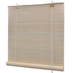 Vidaxl rolgordijnen 4 st 120x160 cm bamboe natuurlijk