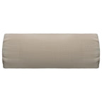 Vidaxl hoofdsteun voor ligstoel 40x7,5x15 cm textileen taupe