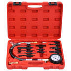Vidaxl 14-delige compressiemetertestset diesel