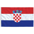VidaXL Vlag Kroatië 90x150 cm
