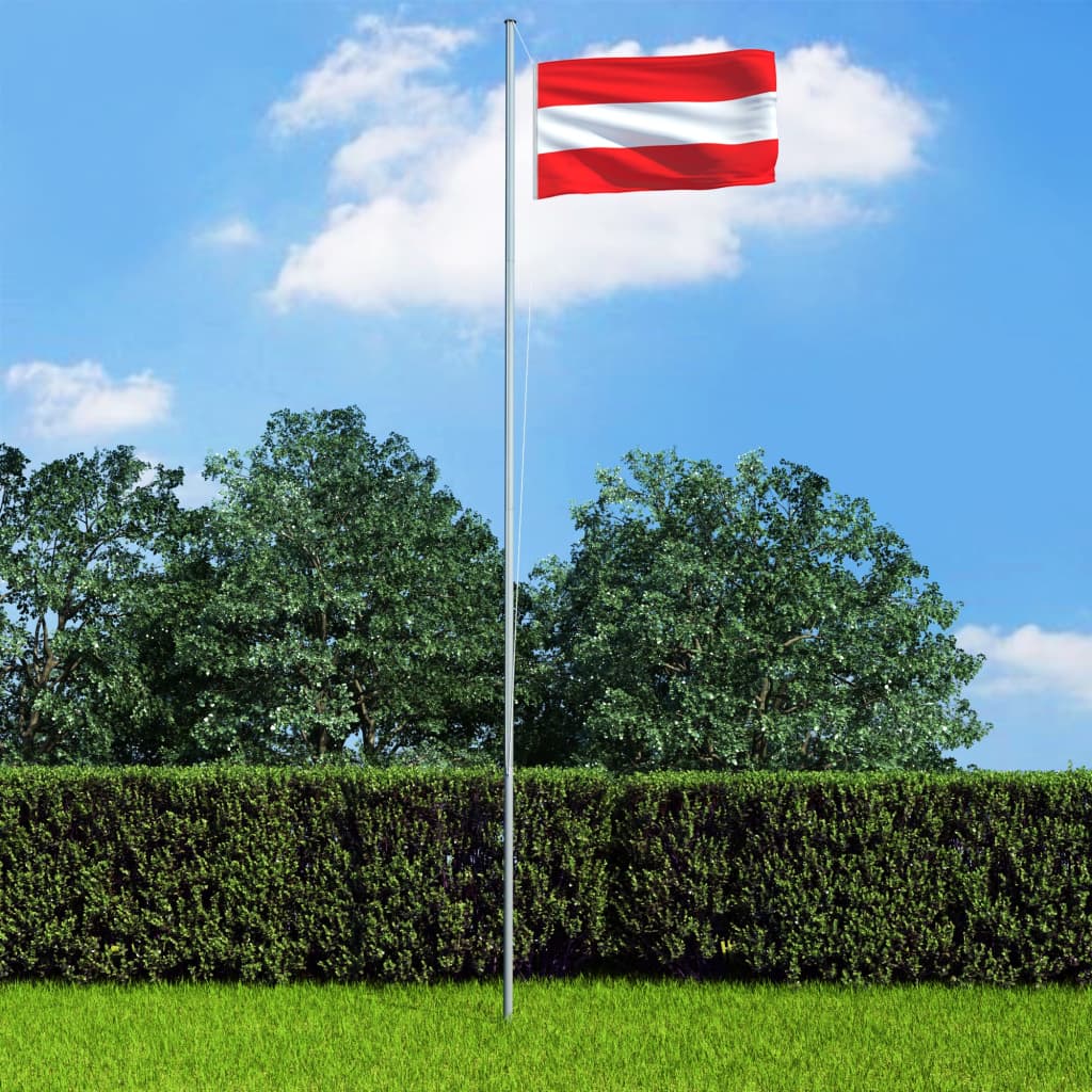VidaXL Vlag Oostenrijk 90x150 cm